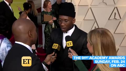 Oscars 2019 Mahershala Ali Says He's Paying Respect to His Green Book Role (Exclusive)