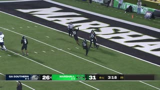 John McConnell's 42-yard punt pins Georgia Southern at their own 2-yard line