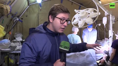 [RT EXCLUSIVE] Russian field hospital on the Kiev front