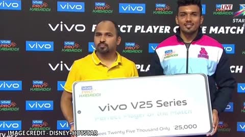 Vivo Pro Kabbadi 2022 Match - 96,97 Presentation Ceremony Pro Kabaddi Match 96,97 Award Ceremony