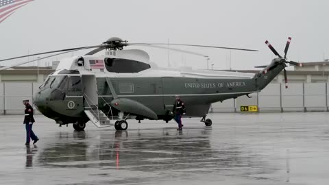 President Biden Arrives in Japan on Air Force One for G7 Summit in Hiroshima 2023