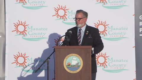 Governor Ron DeSantis Attends a Park Designation Ceremony in Manatee County