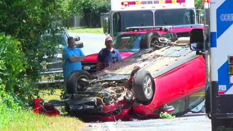 Man Arrested After Rollover Crash on Old Pascagoula Rd in Theodore, AL