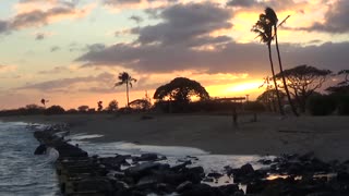 Honolulu, HI — Sand Island State Recreational Area - Sunset