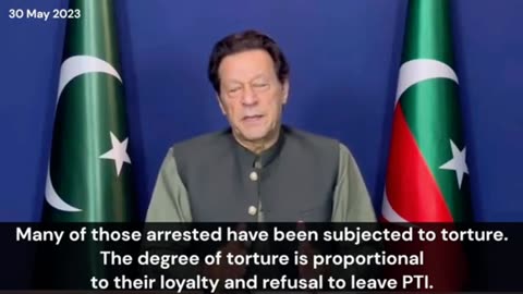 Chairman PTI Imran Khan LIVE Speech Highlights – Security Chief Abducted | 30 May 2023