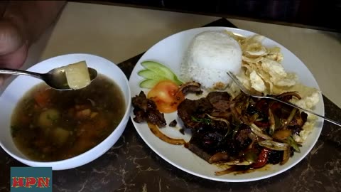 Oxtail Fried Soup