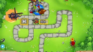BTD6 military only game play