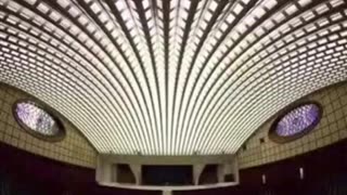 THE DESIGN OF VATICAN HALL SUPPOSEDLY CENTER OF CHRISTIANITY