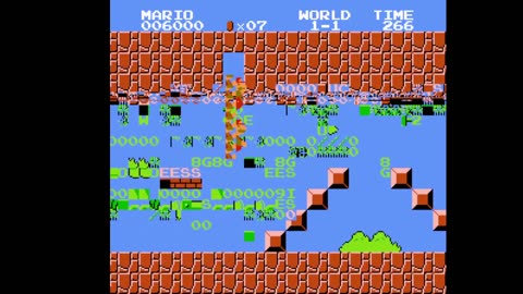 Super Mario Bros Nes Corruption