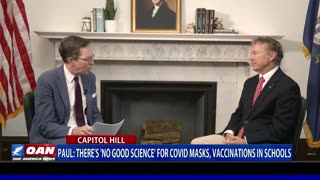 Dr. Rand Paul Joins John Hines with OAN to Discuss COVID-19 Mandates