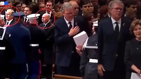 the BUSH FUNERAL and the ENVELOPE - "THEY KNOW EVERYTHING, I AM SORRY"