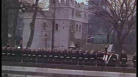 Sir Winston Churchill - Funeral (I Vow To Thee) - The Nation's Farewell