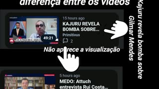 Parece que a cúpula do mau mandou bloquear a visualização do vídeo, de que eles têm medo ? É só um vídeo 🤣💨🎯