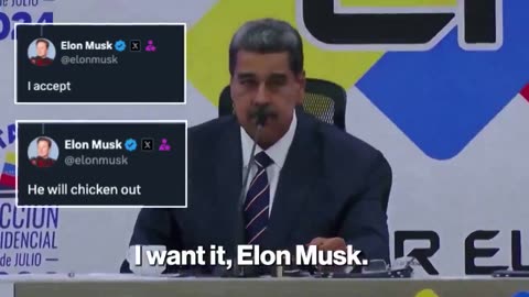 Elon Musk accepts Maduro's challenge! Epic fight: resignation or trip to Mars?