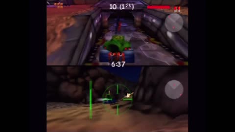 Conker's Bad Fur Day - Two-Player Tank Mode (Actual N64 Capture)