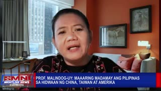 Prof. Malindog-Uy: Maaaring madamay ang Pilipinas sa hidwaan ng China, Taiwan at Amerika