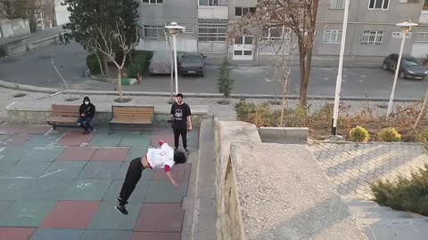 Best of My Last Year Flips and Jumps - Parkour Freerunning 🔥 بهترین تمرین پارسال