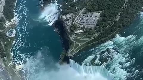 Niagara falls canada Bird Eye view