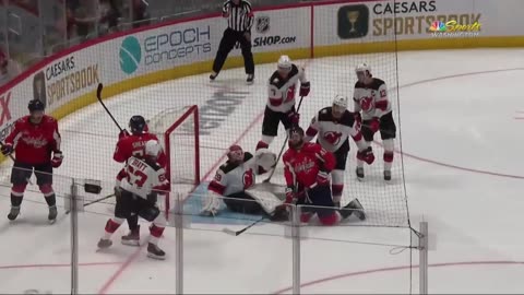 Jack Hughes Devils - Capitals 413 NHL Highlights 2023