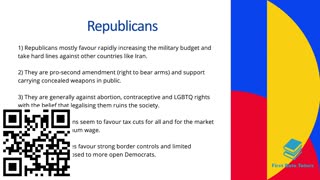 Democrats vs Republicans Explained In 5 Minutes! | US Politics Summary Narrated By Barbara Njau