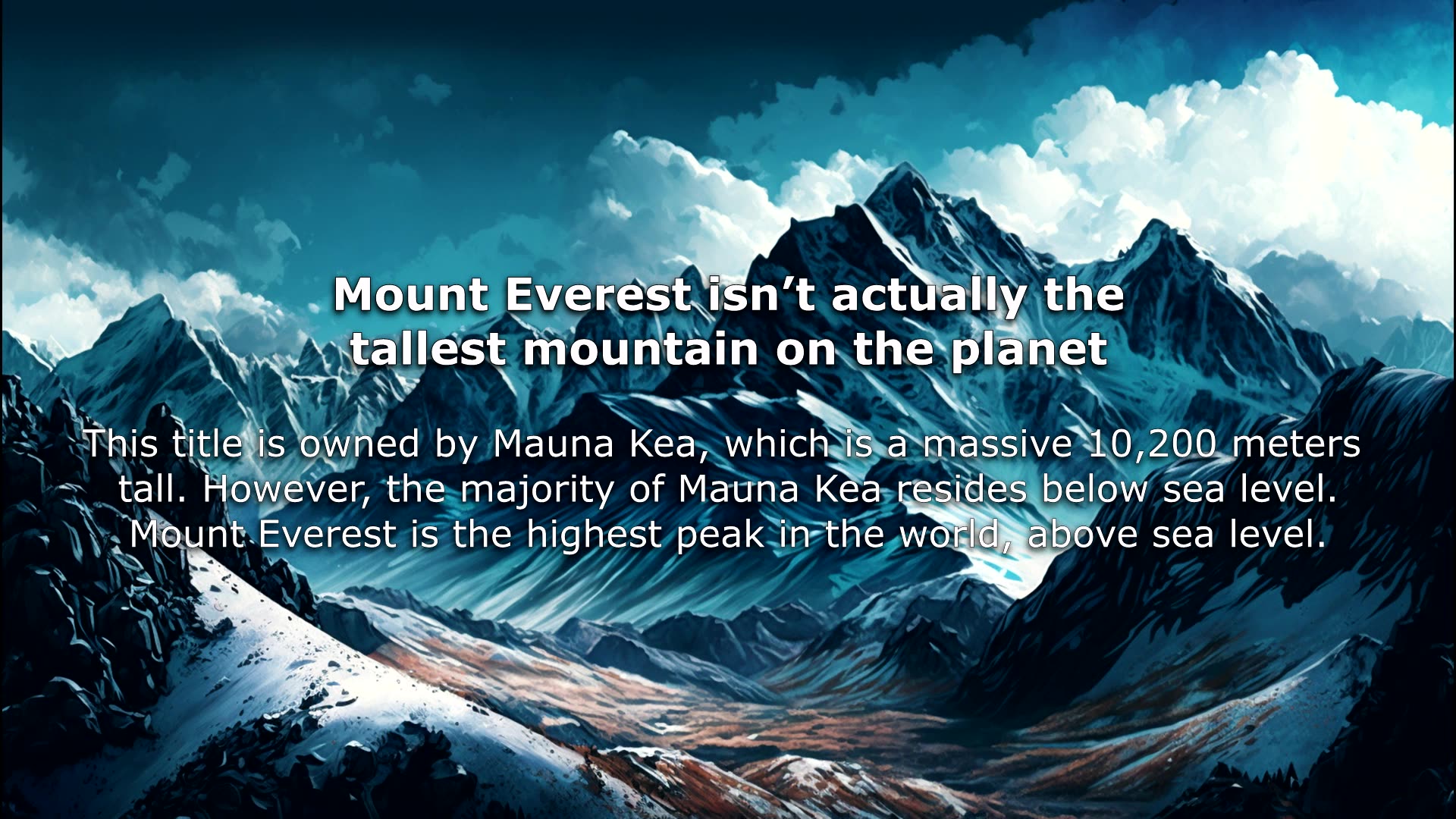 Mount Rumble 10 Facts about Mount Everest