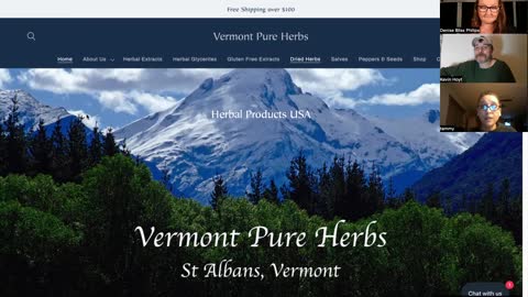 Kevin@7 with Vermont Pure Herbs