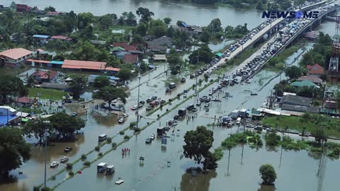 Floods in Ayutthaya destroys 15,696 households | Thailand news | NewsRme