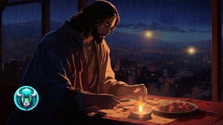 Serenity's Supper: A 2 Hour Heavenly Night with the Savior || Ambient Music