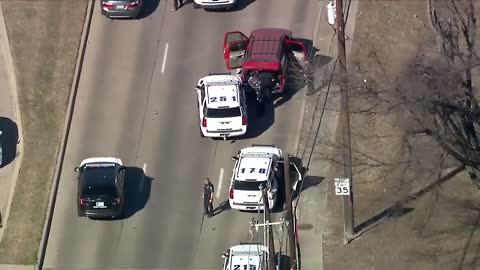 Slow Speed Chase in Dallas