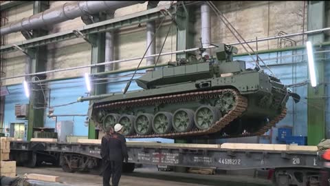 Russia’s New T-90M Proryv Spotted In Ukraine For First Time