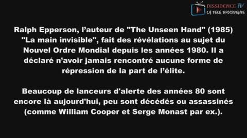 Pourquoi les Illuminatis Nous Révèlent ils leur Conspiration