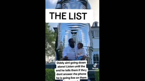 P. DIDDY LIST! HUMAN WORSHIP IS OVER!