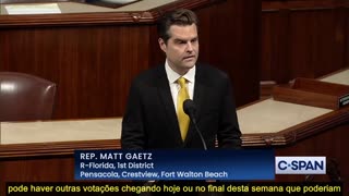 O deputado Matt Gaetz (R-FL) diz que o presidente da Câmara McCarthy fez um "acordo secreto"