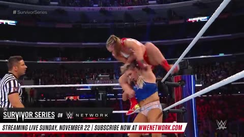 FULL MATCH - Ronda Rousey vs. Charlotte Flair: Survivor Series