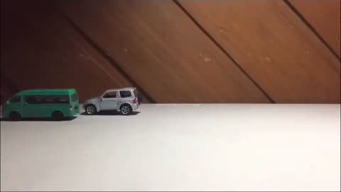 Low budget diecast stop-motion