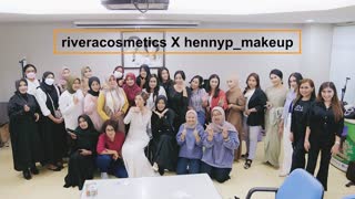 Video Dokumentasi Beauty Class Bersama Rivera cosmetics dan Hennyp Make Up