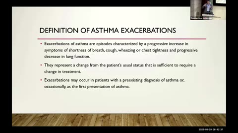 Asthma exacerbation
