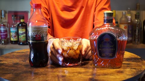 Blackberry Crown Royal & Coke Ultimate