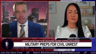 🆘Stew Perets & Maria Zeee: Australian Military Preps for Civil Unrest❗️