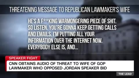 Terrifying voicemail left for GOP lawmaker's wife over Jim Jordan vote