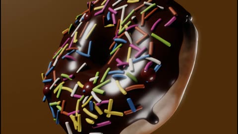 Chocolate doughnut