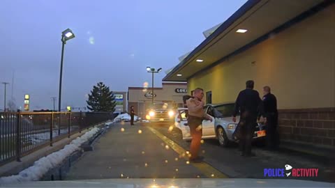 Tooele Police Rescue Trapped Driver At McDonald's Drive-Thru