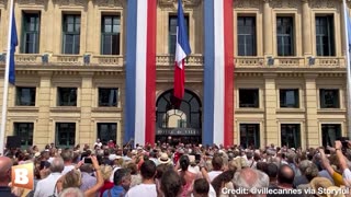 French Demonstrators Gather to Call for Peace as Riots Rock Country