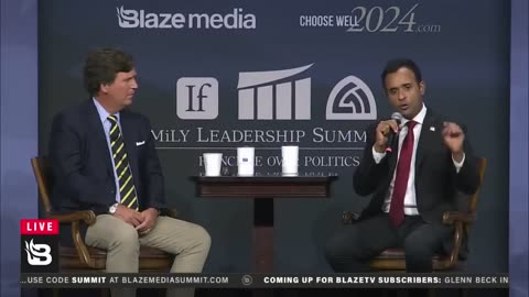 Tucker Carlson interviews presidential candidate Vivek Ramaswamy -