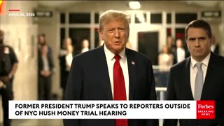BREAKING NEWS: Trump Praises Supreme Court Justices After 'Monumental Hearing' About Immunity
