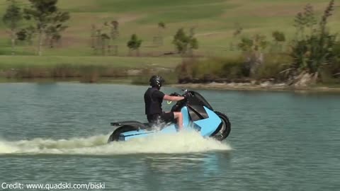 Biski | Amphibious Motorbike