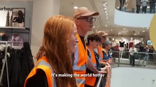 JUST STOP OIL INVADE JOHN LEWIS, EVERYONE IGNORES THEM