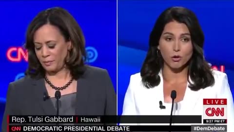 Flashback to Tulsi Gabbard Torching Kamala Harris During 2020 Debate