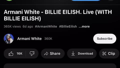 Armani White - Billie eilish.Live