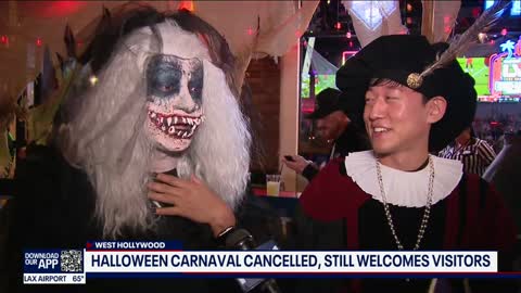 Partying continue in West Hollywood despite Holloween carnaval being canceled